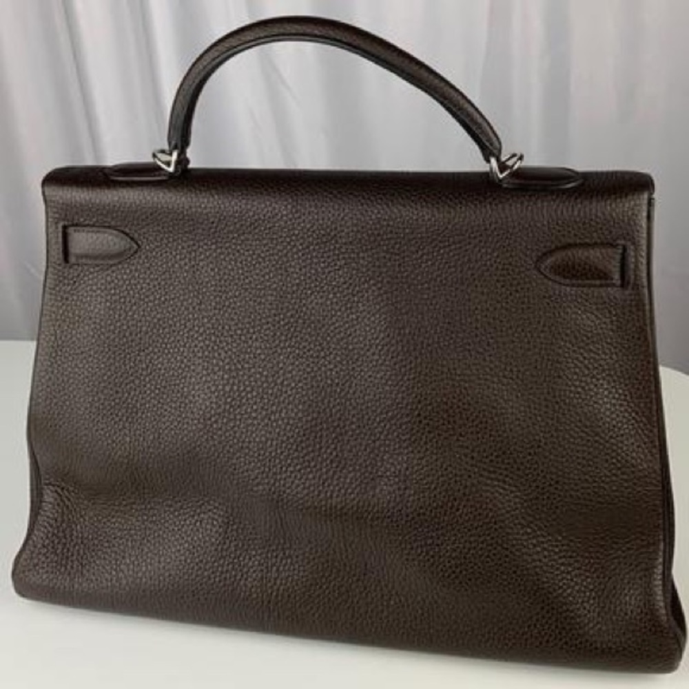 Hermès Kelly 35 Like New - plastic still on metal (sold) - Picture 4 of 10